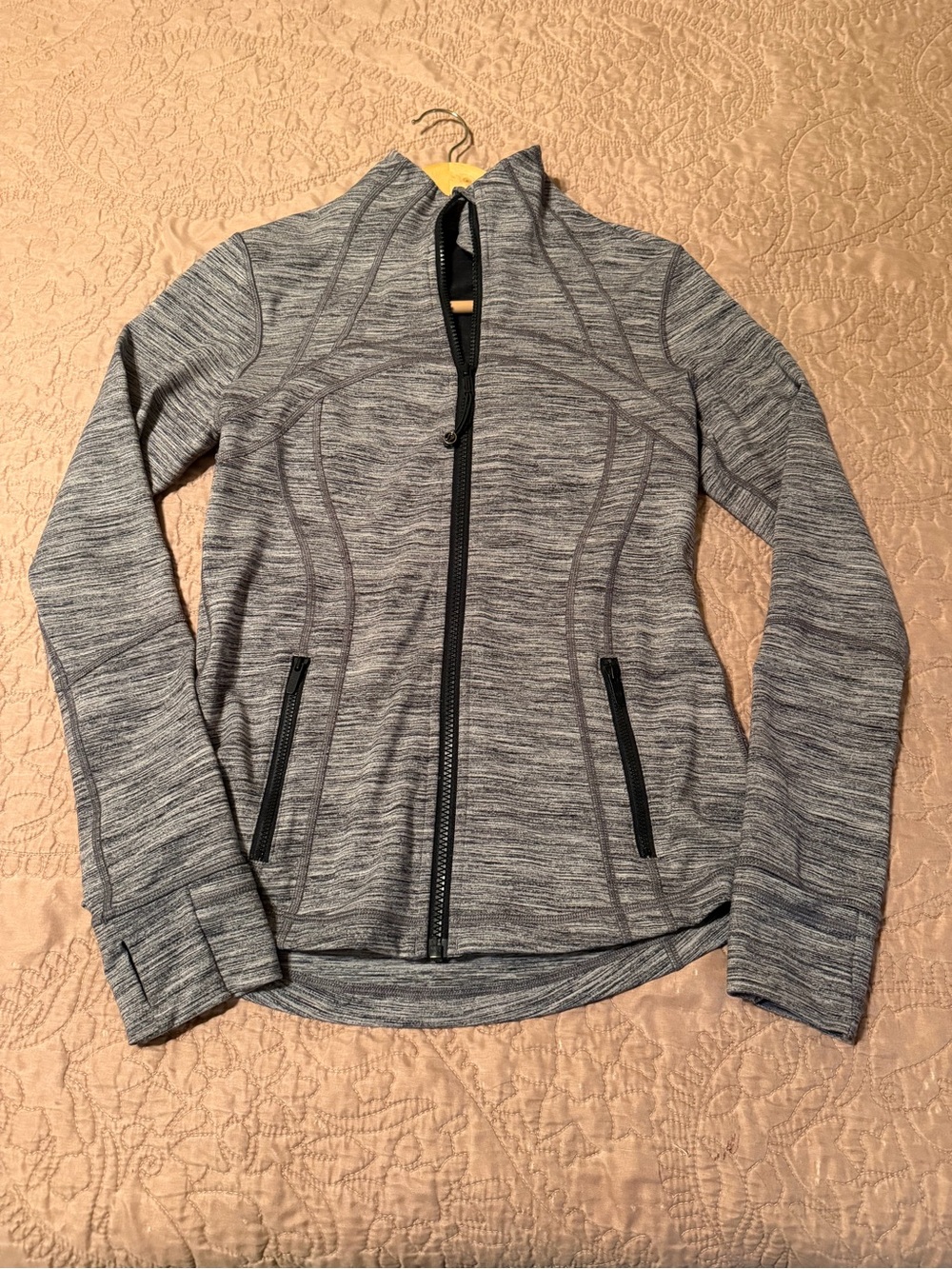 Lululemon Define Jacket Size 8 Gray Zip-Up